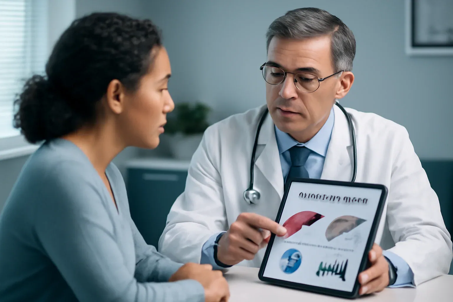 Imagem editorial para Gordura no Fígado (Esteatose Hepática): Causas, Prevenção e Tratamento