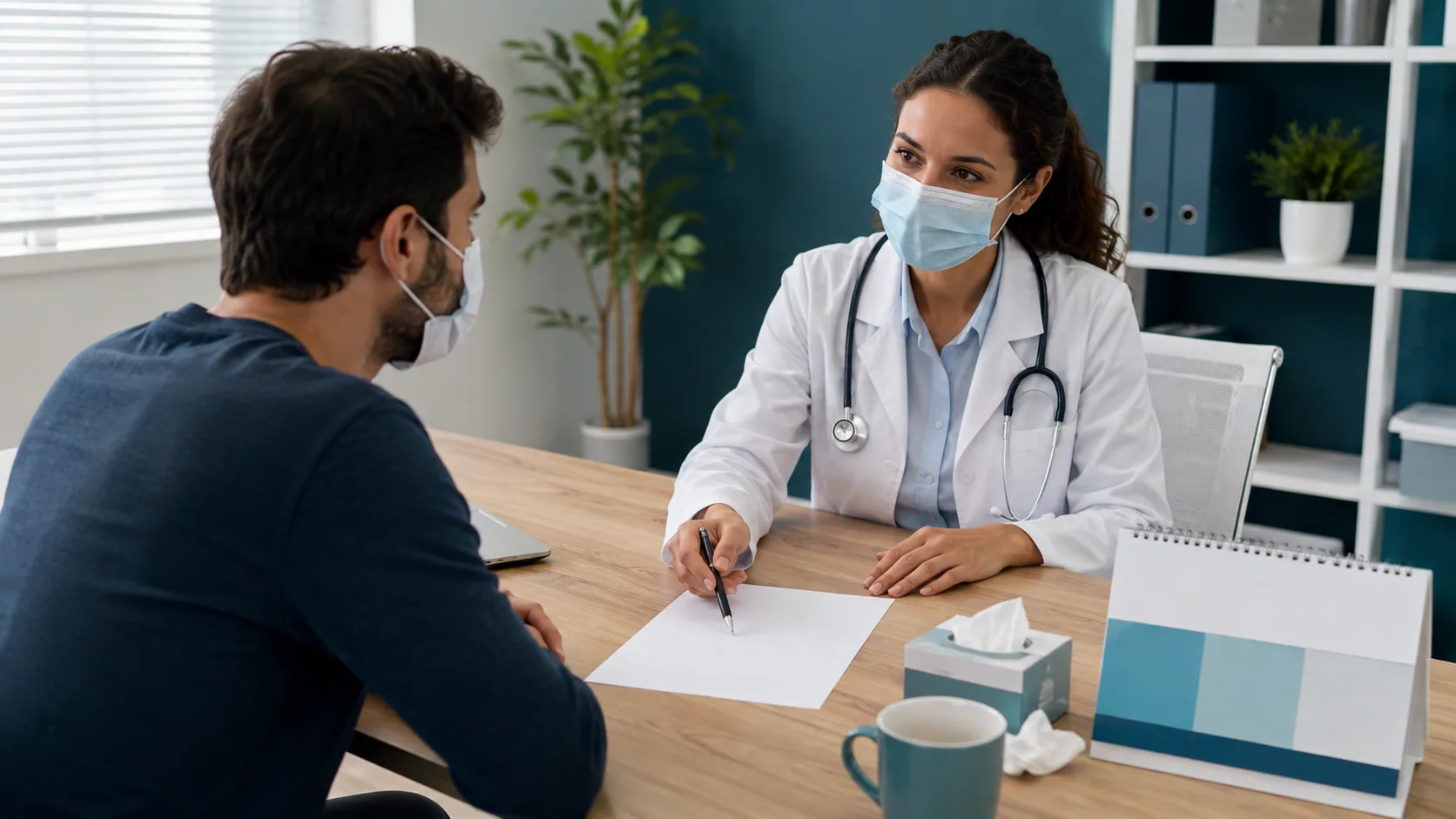 Imagem editorial sobre CID de Gripe e Influenza em Atestados: O Que Significa e Existe Prazo Padrão?