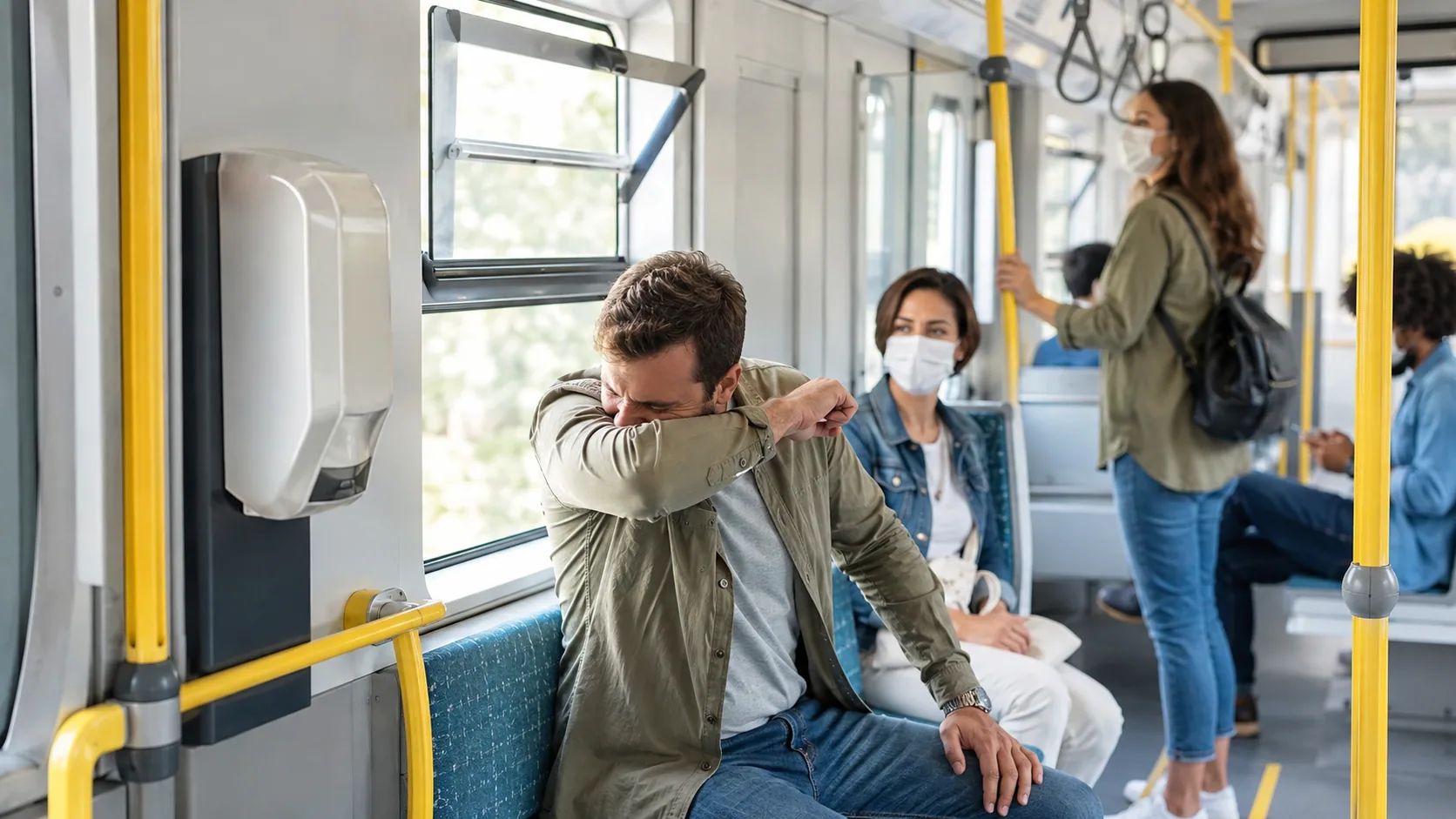 Imagem editorial sobre Gripe e influenza: principais causas e formas de transmissão
