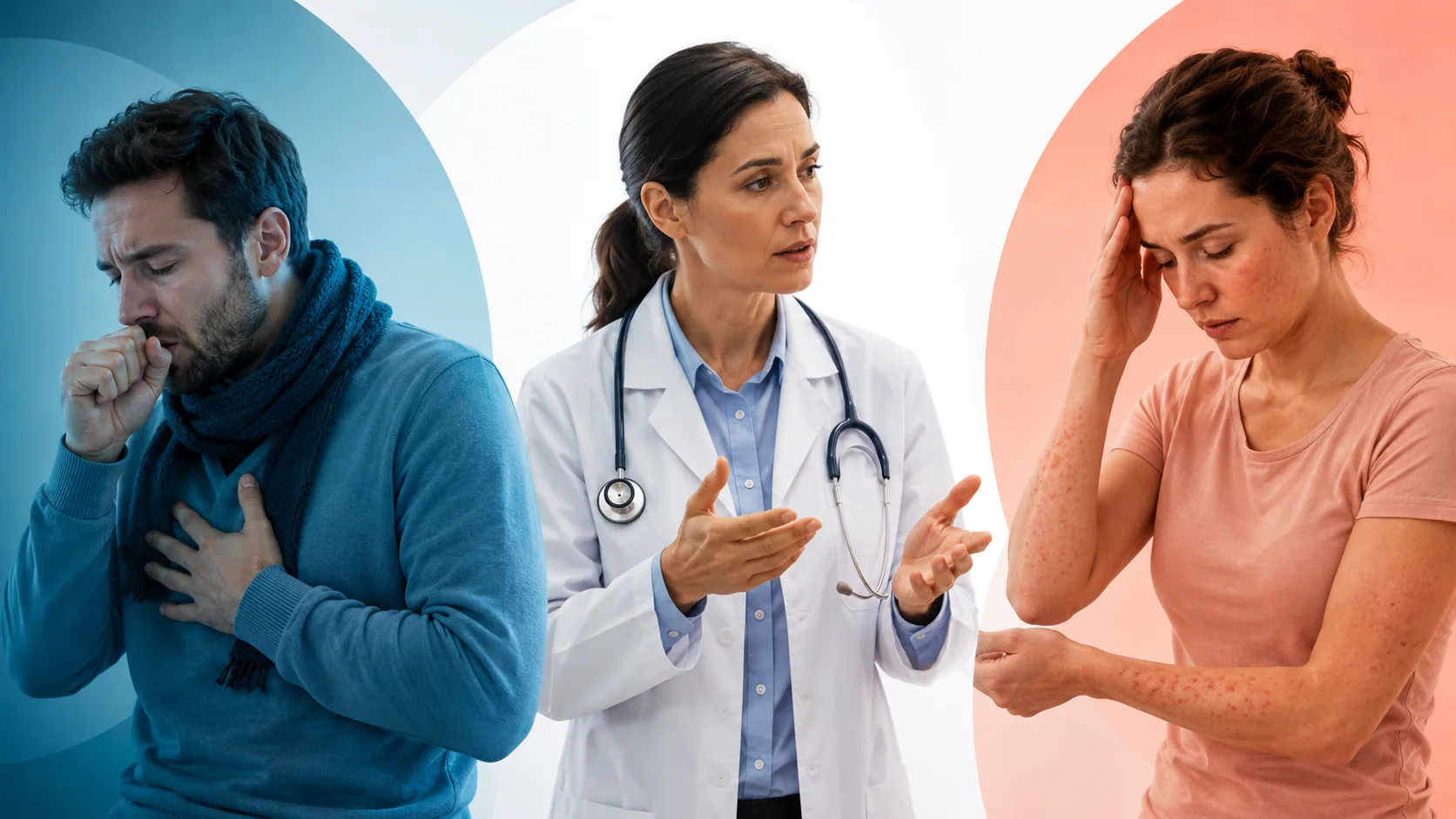 Imagem editorial sobre Gripe e sarampo: o que é e quais são os principais sintomas?